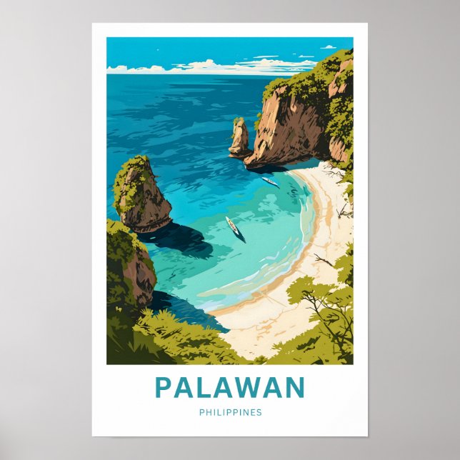 Poster Viagem das Filipinas (Frente)