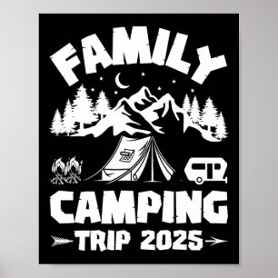 Poster Viagem de Campo Familiar 2025 Trip. Trip. Trip. Co