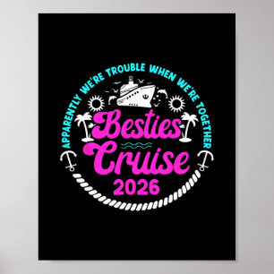 Poster Viagem de Cruzeiro das Melhores Amigas Engraçadas