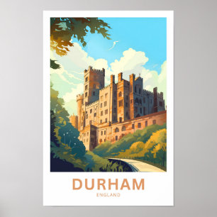 Poster Viagem de Durham England