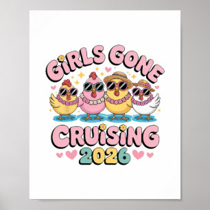 Poster Viagem de Férias de Cruzeiro Galinhas Foram em Cru