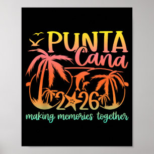 Poster Viagem de Férias Punta Cana Fazendo Memórias 2026