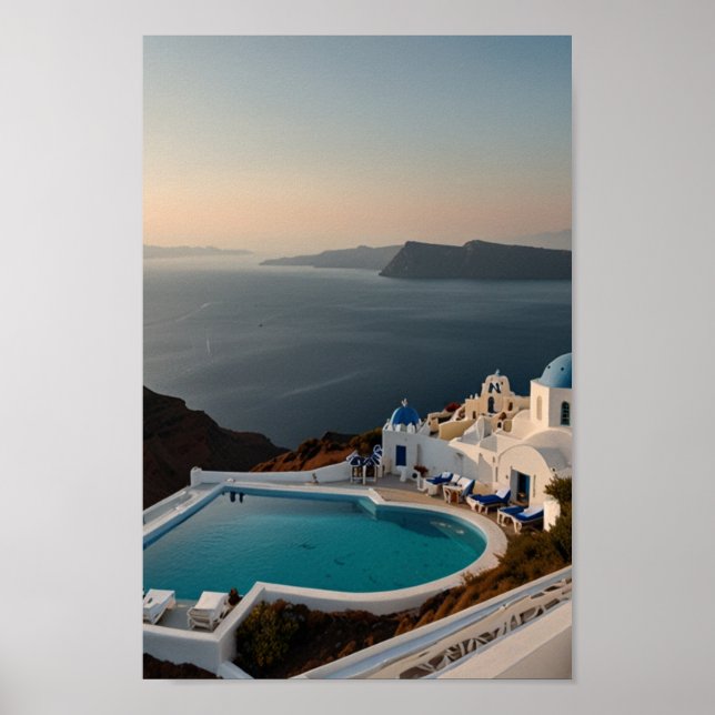 Poster Viagem de Grécia Cênnica (Frente)