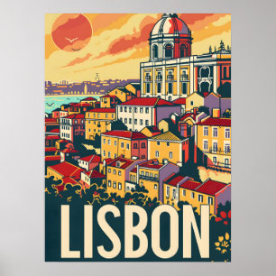 Poster Viagem de Lisboa