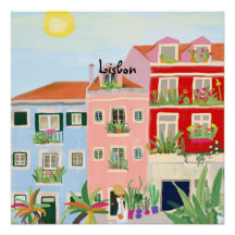 Viagem de Lisboa colorido