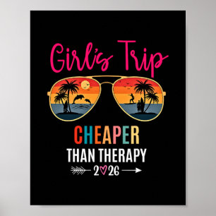 Poster Viagem de Meninas Mais Barata Que Uma Terapia 2026