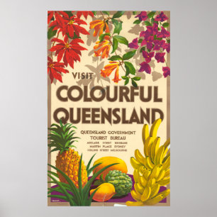 Poster Viagem de Queensland
