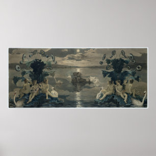 Pôster Viagem do mar do Arion, 1809