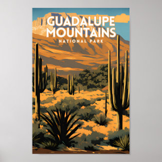 Poster Viagem do Parque Nacional da Guadalupe