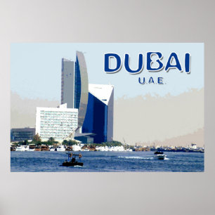 Pôster Viagem Dubai