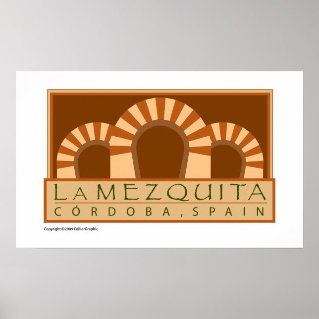 Poster VIAGEM-Espanha-Córdova (Frente)