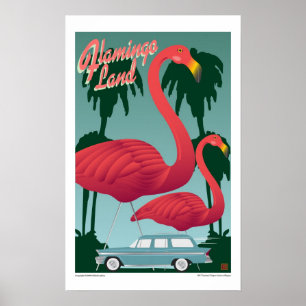 Poster VIAGEM-Flamingo Land