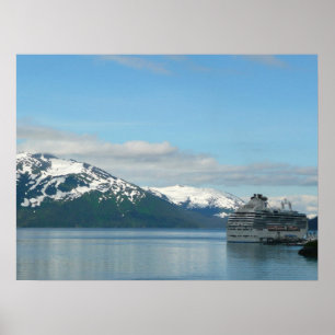 Poster Viagem Fotografia de Férias de Cruise do Alaska