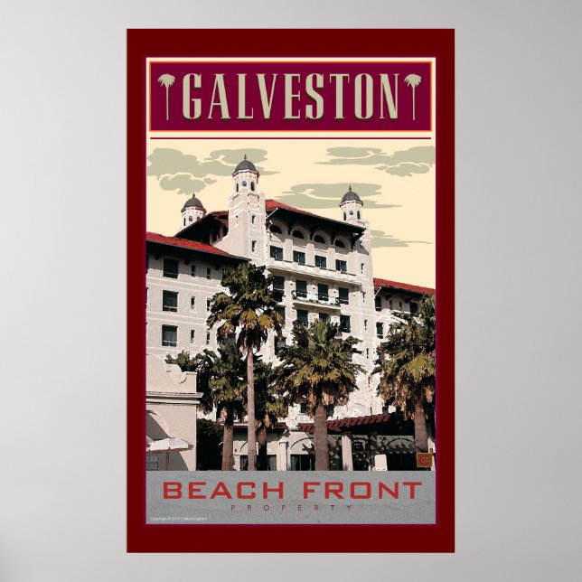 Pôster VIAGEM-Galveston (Frente)