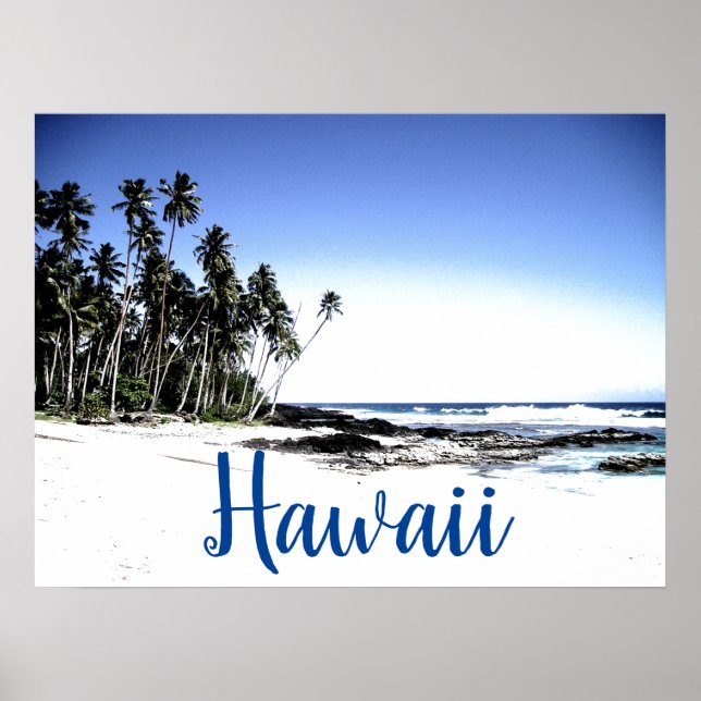 Poster Viagem Hawaii (Frente)