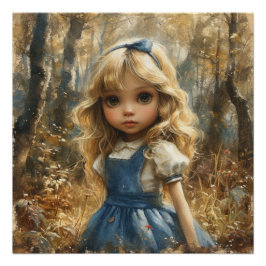 Pôster Viagem Impressionante de Alice: Maravilha