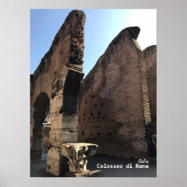 Poster Viagem | Itália - Roma, Colosseum