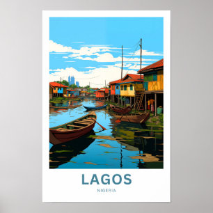 Poster Viagem Lagos Nigéria