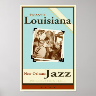 Poster Viagem Louisiana