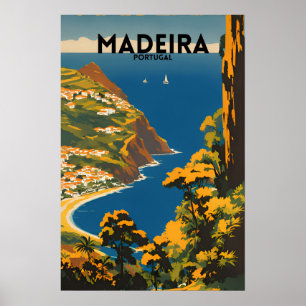 Poster Viagem Madeira Portugal