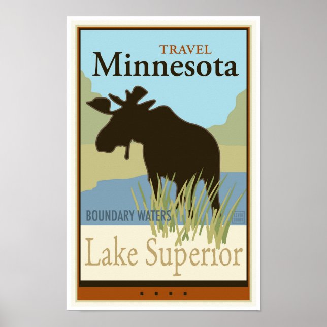 Pôster Viagem Minnesota II (Frente)