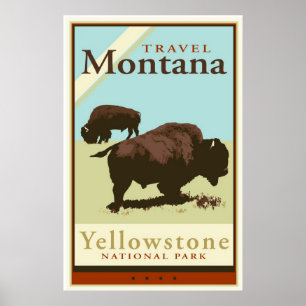 Poster Viagem Montana