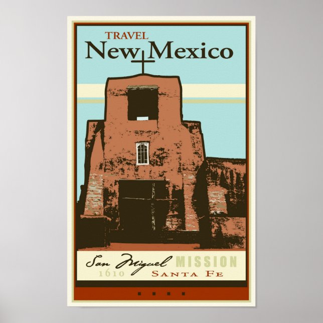 Poster Viagem Novo México (Frente)