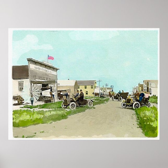 Poster Viagem para a Loja (Frente)