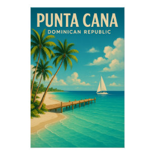 Pôster viagem para PUNTA CANA – REPÚBLICA DOMINICANA