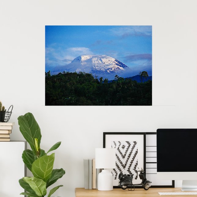 Poster Viagem Tolima Colômbia  (Escritório em casa)