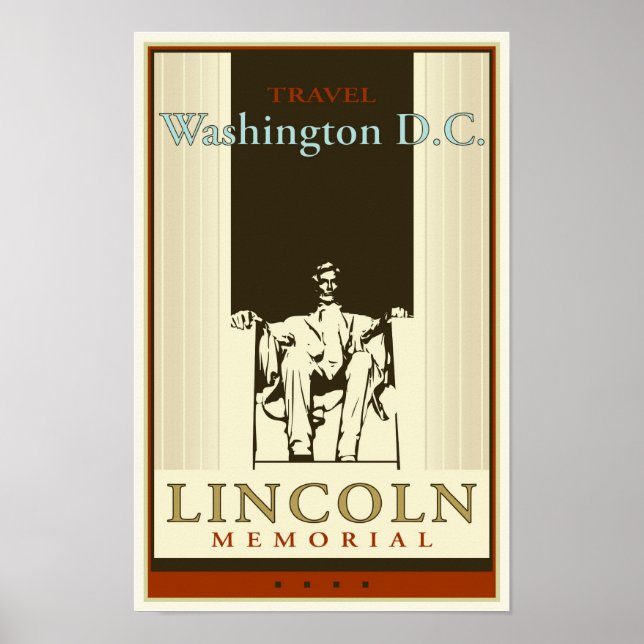 Poster Viagem Washington DC (Frente)