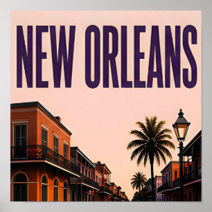 Poster Viagens pelo Patrimônio do Jazz de Nova Orleans