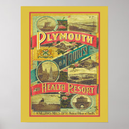 Poster Viagens vintage and Tourist Guide of England