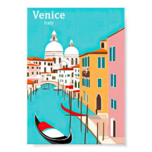 Viagens vintage de Veneza