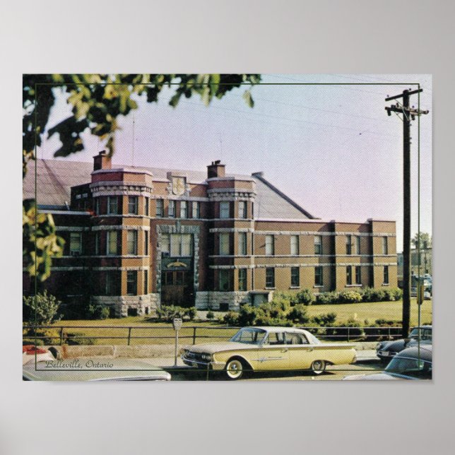 Poster viagens vintage do Canadá dos anos 70 (Frente)