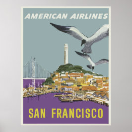 Poster Viagens vintage - Estados Unidos