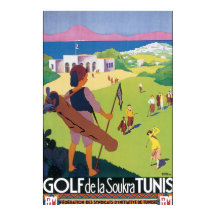 Viagens vintage Golf de La Soukra Tunis