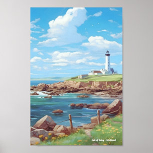 Poster Viagens vintage Isle of Islay Scotland