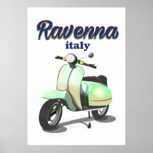 Poster viagens vintage Ravenna