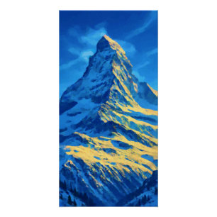 Pôster Viagens vintage Zermatt