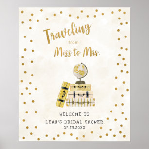 Poster Viajando de Miss a Sra. chá de panela