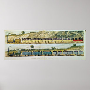 Poster Viajando em Liverpool e Manchester