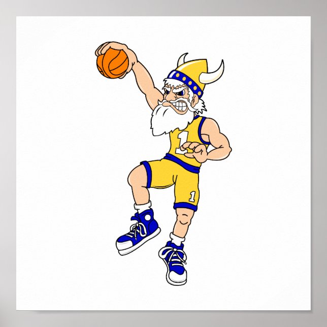 Pôster Viajar o jogo de basquete (Frente)