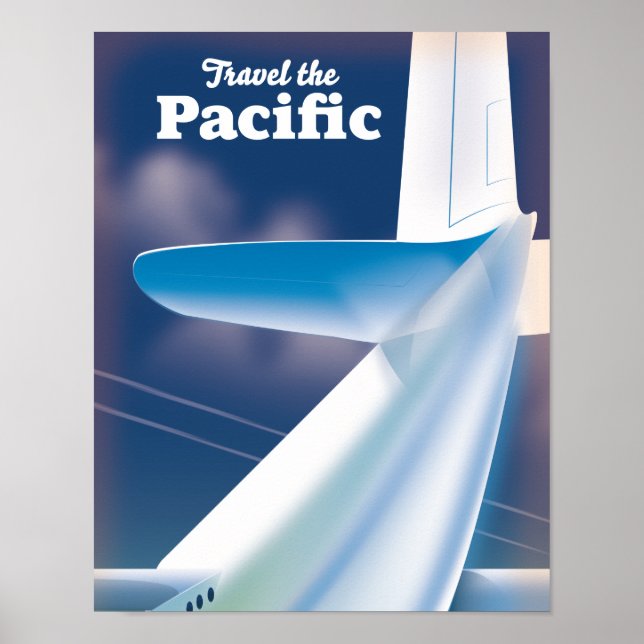 Poster Viaje pelo Pacífico (Frente)