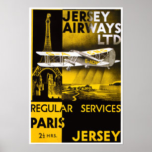 Poster Vias aéreas do jérsei