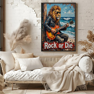 Poster Vias do Oceano: Leão Postado