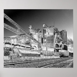 Pôster vias industriais