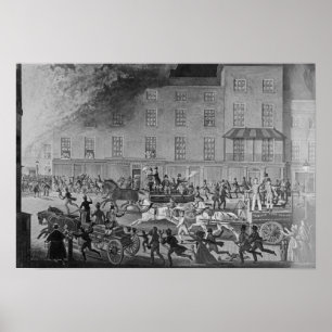 Pôster Viaturas de incêndio de Londres