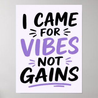 Poster Vibes de Academia