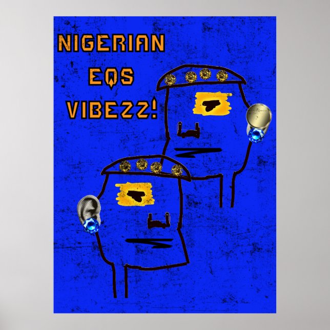 poster VIBEZZ NIGERIAN EQs 3D! (Frente)